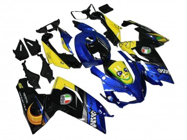 Comprar Carenados Moto Aprilia RS125 2006-2011 - Azul Amarillo Negro Tiburón