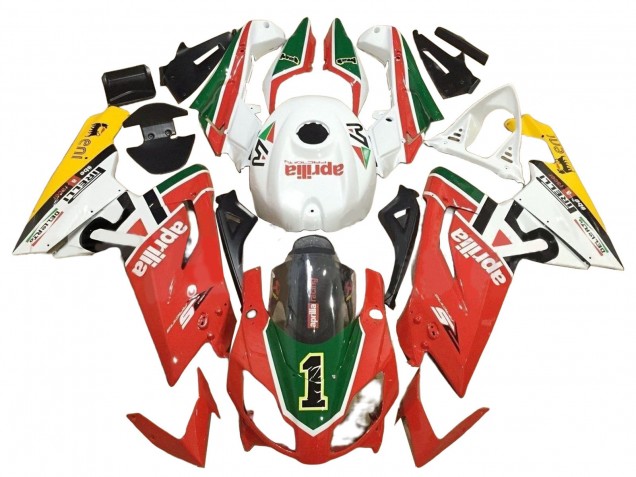Comprar Carenados Moto Aprilia RS125 2006-2011 - Blanco Rojo Verde