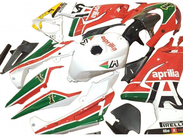 Comprar Carenados Moto Aprilia RS125 2006-2011 - Blanco Rojo Verde