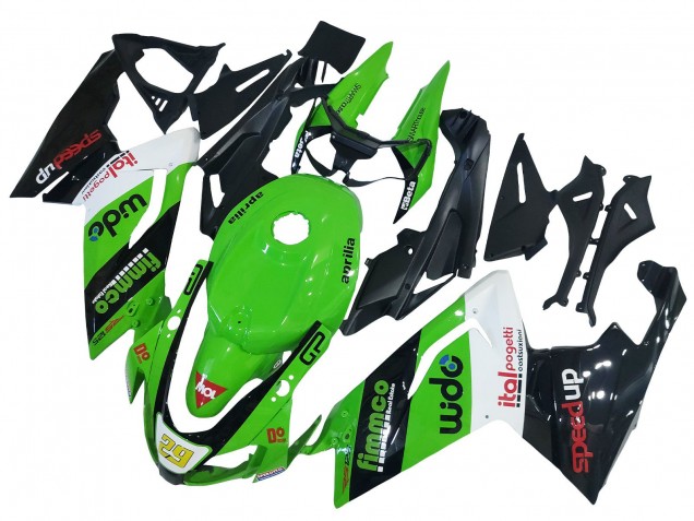 Comprar Carenado Moto Aprilia RS125 2006-2011 - Verde Blanco Negro