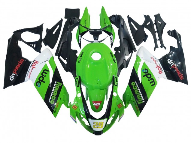 Comprar Carenado Moto Aprilia RS125 2006-2011 - Verde Blanco Negro