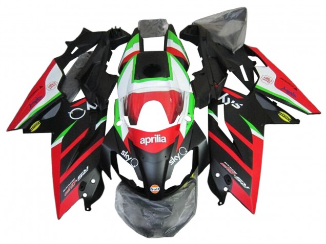 Comprar Carenado Moto Aprilia RS4 50 125 2012-2018 - Blanco Rojo Verde Negro Brillante