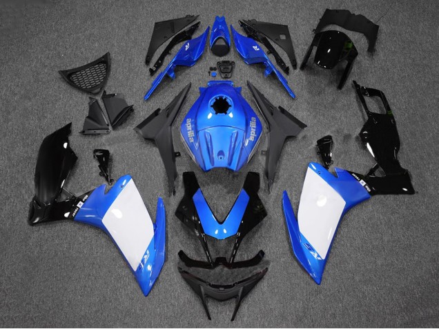 Comprar Carenados Moto Aprilia RS4 50 125 2012-2018 - Azul Blanco Negro Brillante