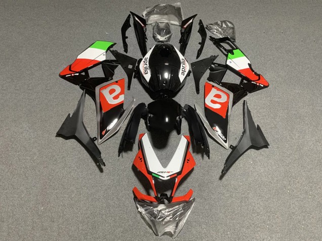 Comprar Carenados Moto Aprilia RS4 50 125 2012-2018 - Blanco Verde Rojo Negro Brillante