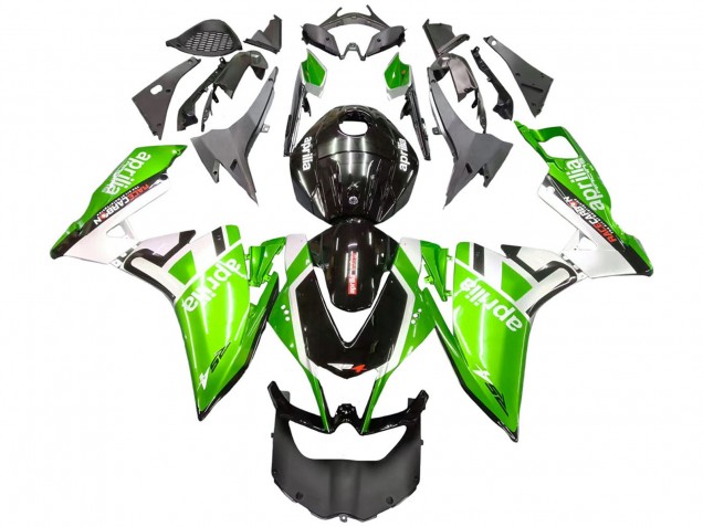 Comprar Carenados Moto Aprilia RS4 50 125 2012-2018 - Blanco Verde Negro Brillante