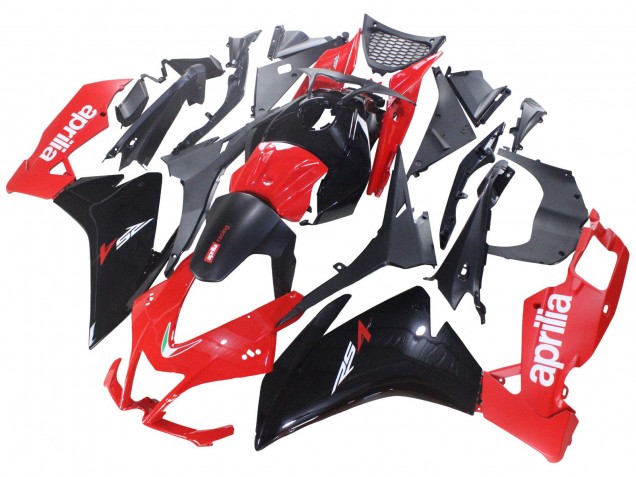 Comprar Carenados Moto Aprilia RS4 50 125 2012-2018 - Rojo Negro Brillante