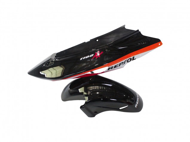 Comprar Carenados Moto ABS Honda CBR1100XX Blackbird 1996-2007 - Naranja Blanco Rojo Negro Brillante Repsol