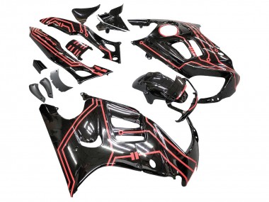 Comprar Kits Carenado Moto Honda CBR600 F3 1997-1998 - Rojo Negro Brillante