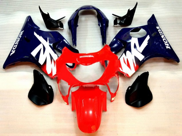 Comprar Carenados Moto Honda CBR600 F4 1999-2000 - Rojo Azul Oscuro Púrpura