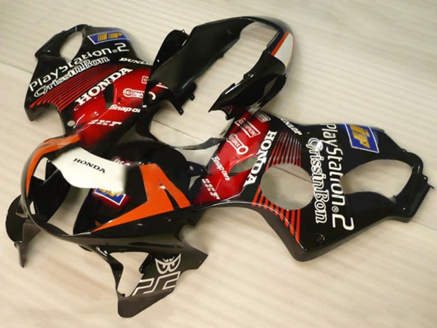 Comprar Carenados Moto Honda CBR600 F4 1999-2000 - Negro Brillante Rojo Blanco PlayStation 2