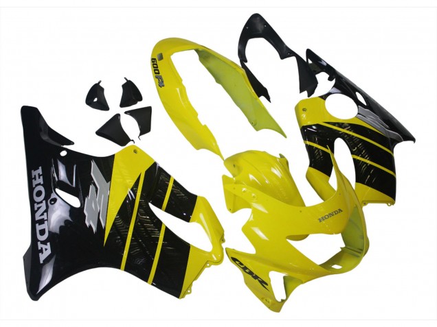 Comprar Carenados Moto Honda CBR600 F4 1999-2000 - Amarillo Negro Brillante
