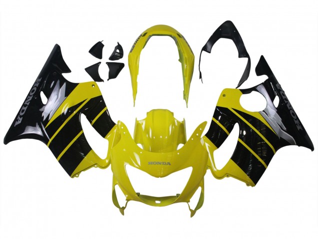 Comprar Carenados Moto Honda CBR600 F4 1999-2000 - Amarillo Negro Brillante