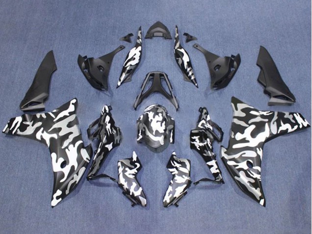 Comprar Carenados Moto Honda CBR600F 2011-2013 - Negro Blanco Camouflage
