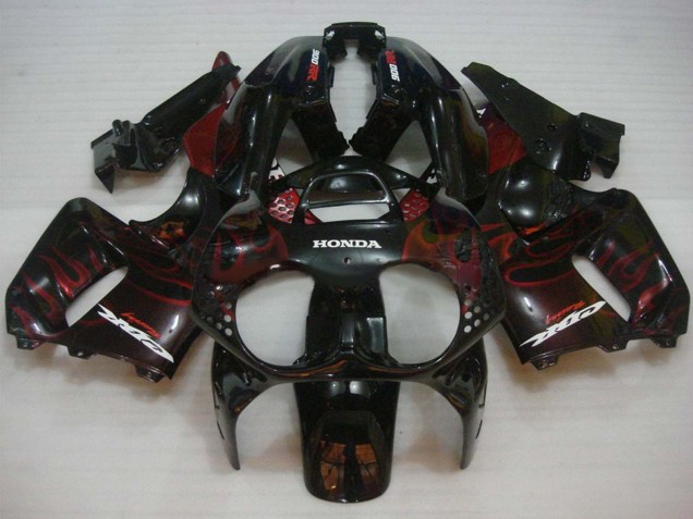 Comprar Carenados Moto Honda CBR900RR 893 1992-1993 - Negro Brillante Rojo Llama