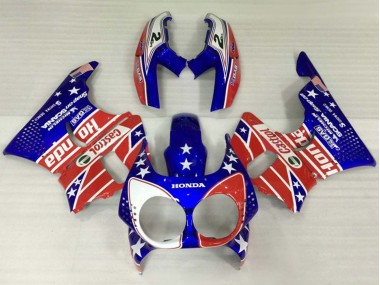 Comprar Carenados Moto Honda CBR900RR 893 1992-1993 - Blanco Rojo Azul Estrella Castrol