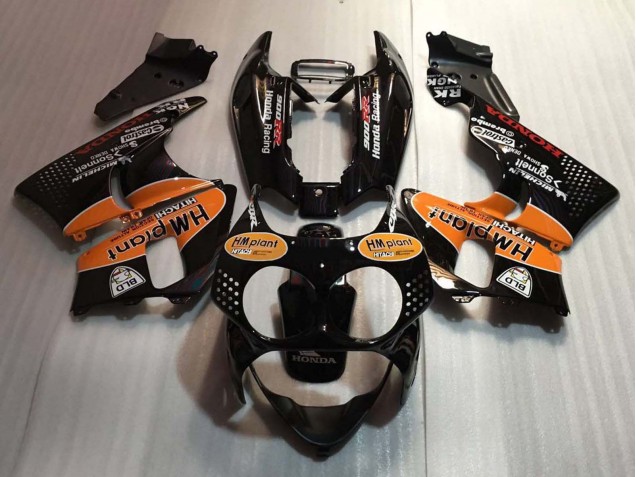 Comprar Carenados Moto Honda CBR900RR 893 1992-1993 - Negro Brillante Naranja Hm Plant
