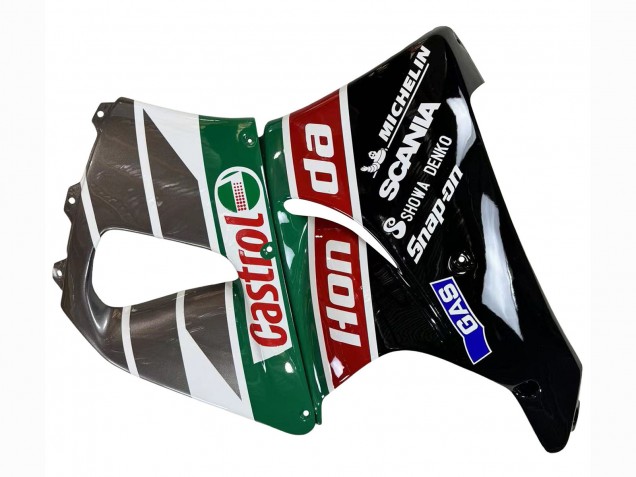 Comprar Carenados Moto Honda CBR900RR 893 1996-1997 - Blanco Verde Gris Negro Brillante Castrol