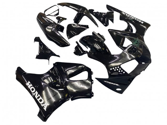 Comprar Carenados Moto Honda CBR900RR 919 1998-1999 - Negro Brillante Blanco Calcomanías