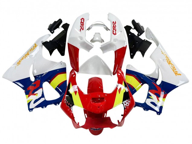 Comprar Carenados Moto Honda CBR900RR 919 1998-1999 - Blanco Rojo Amarillo Azul
