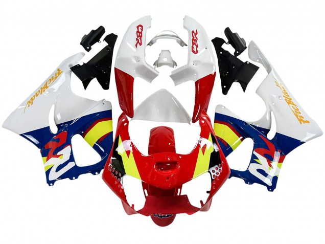 Comprar Carenados Moto Honda CBR900RR 919 1998-1999 - Blanco Rojo Amarillo Azul