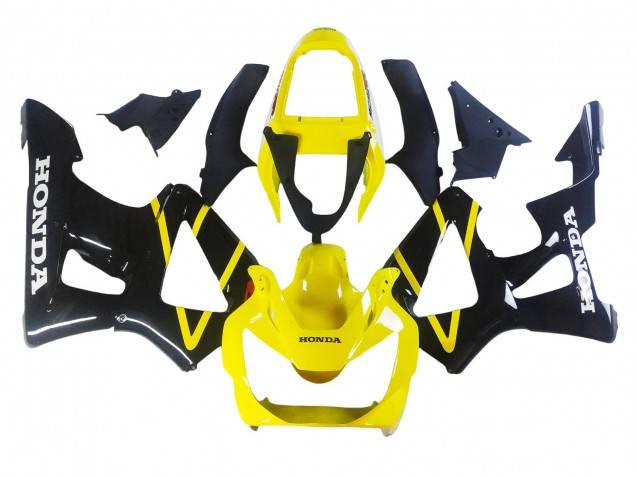Comprar Carenados Moto Honda CBR900RR 929 2000-2001 - Amarillo Negro Brillante