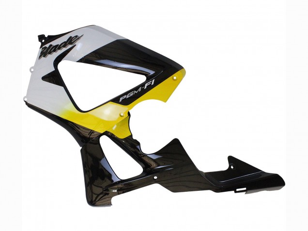Comprar Carenados Moto Honda CBR900RR 929 2000-2001 - Blanco Amarillo Negro Brillante