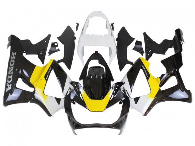 Comprar Carenados Moto Honda CBR900RR 929 2000-2001 - Blanco Amarillo Negro Brillante