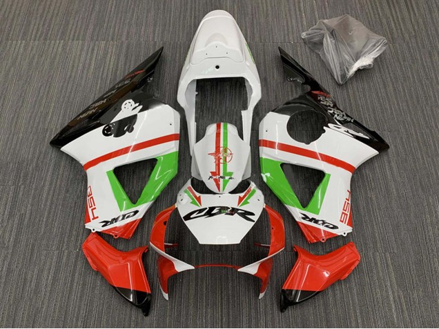 Comprar Carenados Moto Honda CBR900RR 954 2002-2003 - Blanco Rojo Verde Negro Brillante