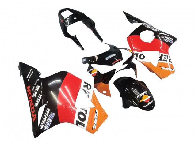 Comprar Kits Carenado Moto Honda CBR900RR 954 2002-2003 - Naranja Blanco Rojo Negro Brillante Repsol