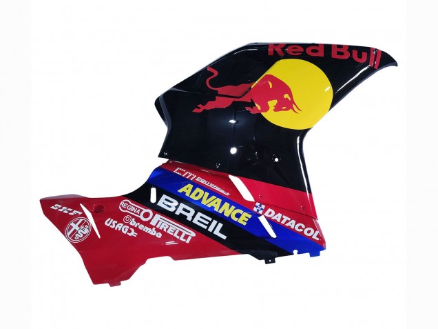 Comprar Carenados Moto Ducati 848/1098/1198 2007-2014 - Negro Brillante Amarillo Azul Rojo Bull
