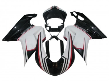 Comprar Carenado Moto Ducati 848/1098/1198 2007-2014 - Blanco Rojo Negro Brillante