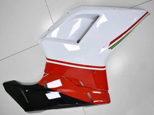 Comprar Carenados Moto Ducati 848/1098/1198 2007-2014 - Blanco Rojo Verde Negro Brillante