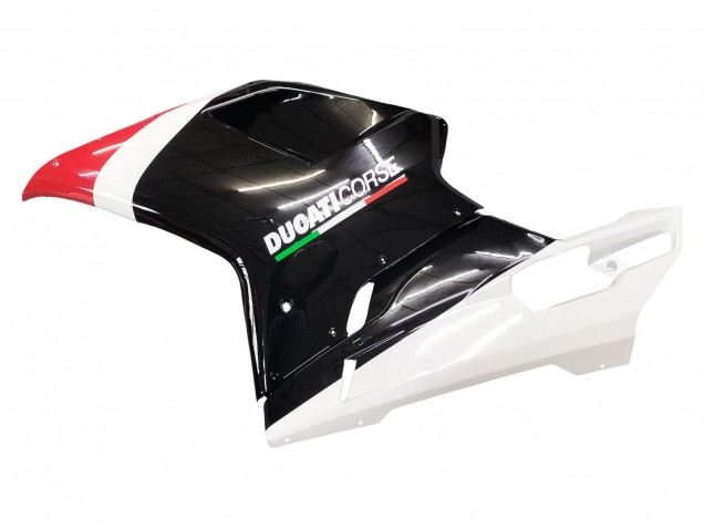 Comprar Carenados Moto Ducati 848/1098/1198 2007-2014 - Blanco Rojo Negro Brillante