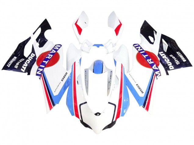 Comprar Carenados Moto Ducati 1199 2011-2014 - Blanco Rojo Azul Negro Brillante Martini