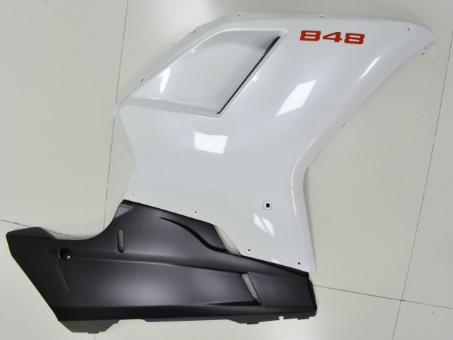Comprar Carenados Moto Ducati 848 2007-2014 - Blanco Negro Mate