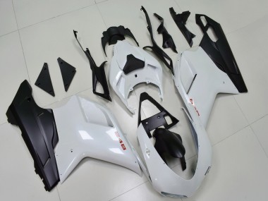 Comprar Carenados Moto Ducati 848 2007-2014 - Blanco Negro Mate