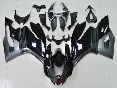 Comprar Carenados Moto Ducati Panigale 1199 2011-2014 - Gris Negro Brillante