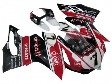 Comprar Carenados Moto Ducati Panigale 899/1199 2011-2014 - Blanco Rojo Negro Brillante Aruba.it 7