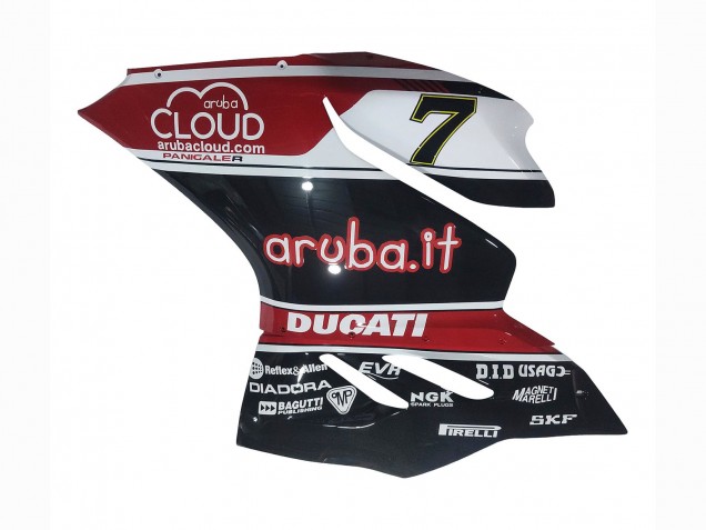 Comprar Carenados Moto Ducati Panigale 899/1199 2011-2014 - Blanco Rojo Negro Brillante Aruba.it 7