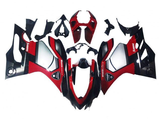 Comprar Carenados Moto Ducati 1199 2011-2014 - Rojo Plata Negro