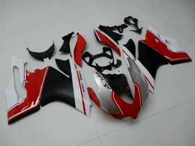 Comprar Carenados Moto Ducati 1199 2011-2014 - Blanco Rojo Negro Mate