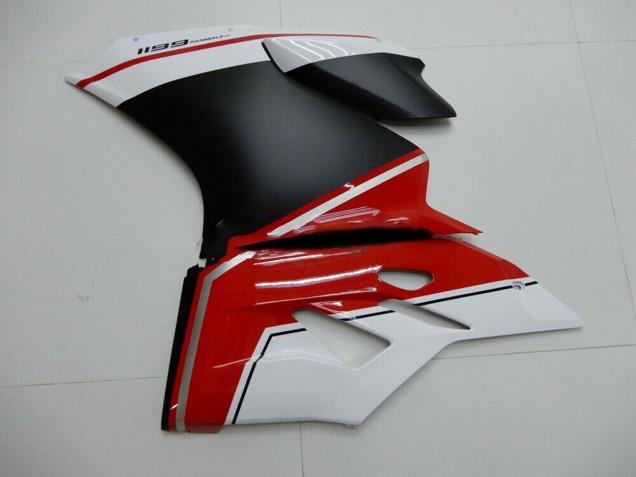 Comprar Carenados Moto Ducati 1199 2011-2014 - Blanco Rojo Negro Mate