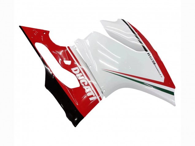 Comprar Carenados Moto Ducati 1199 2011-2014 - Blanco Rojo Verde Negro Brillante
