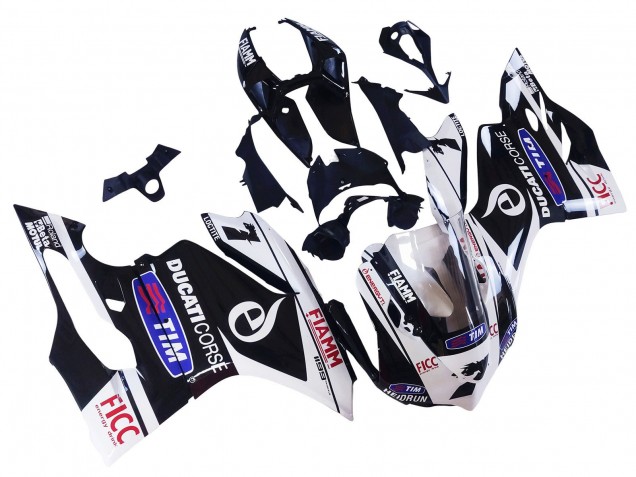 Comprar Carenados Moto Ducati Panigale 899/1199 2011-2014 - Blanco Negro Azul Fiamm Ficc 7