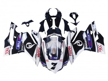 Comprar Carenados Moto Ducati Panigale 899/1199 2011-2014 - Blanco Negro Azul Fiamm Ficc 7