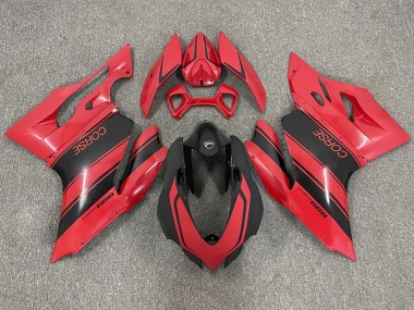 Comprar Carenados Moto Ducati 999 2003-2004 - Rojo Negro Brillante Corse