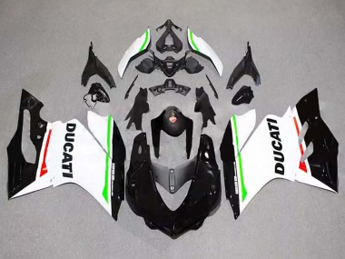 Comprar Carenados Moto Ducati 1299 2015-2020 - Blanco Rojo Verde Negro Brillante