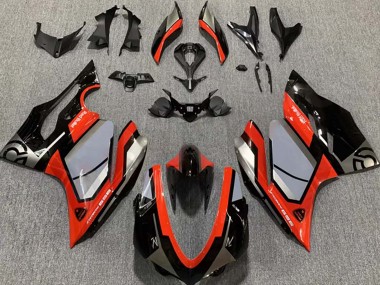 Comprar Carenados Moto Ducati 959 2015-2020 - Plata Rojo Negro Brillante