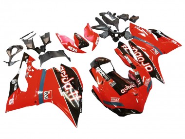 Comprar Carenados Moto Ducati 959/1299 2015-2020 - Rojo Negro Brillante Fiamm