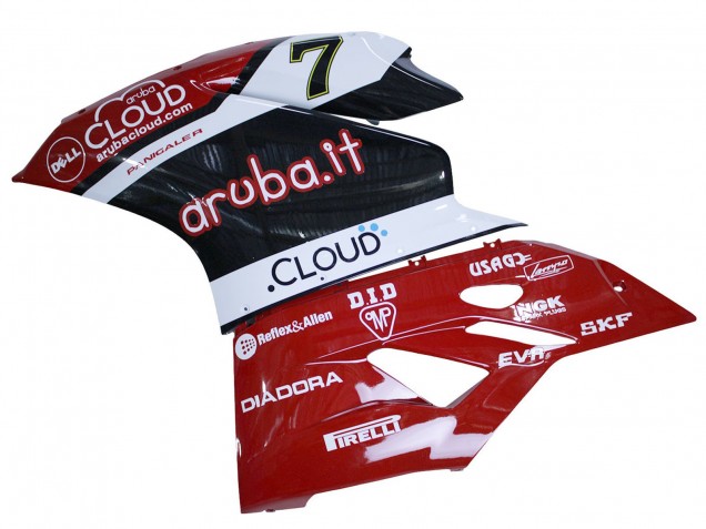 Comprar Carenados Moto Ducati 959/1299 2015-2020 - Blanco Rojo Negro Aruba 7